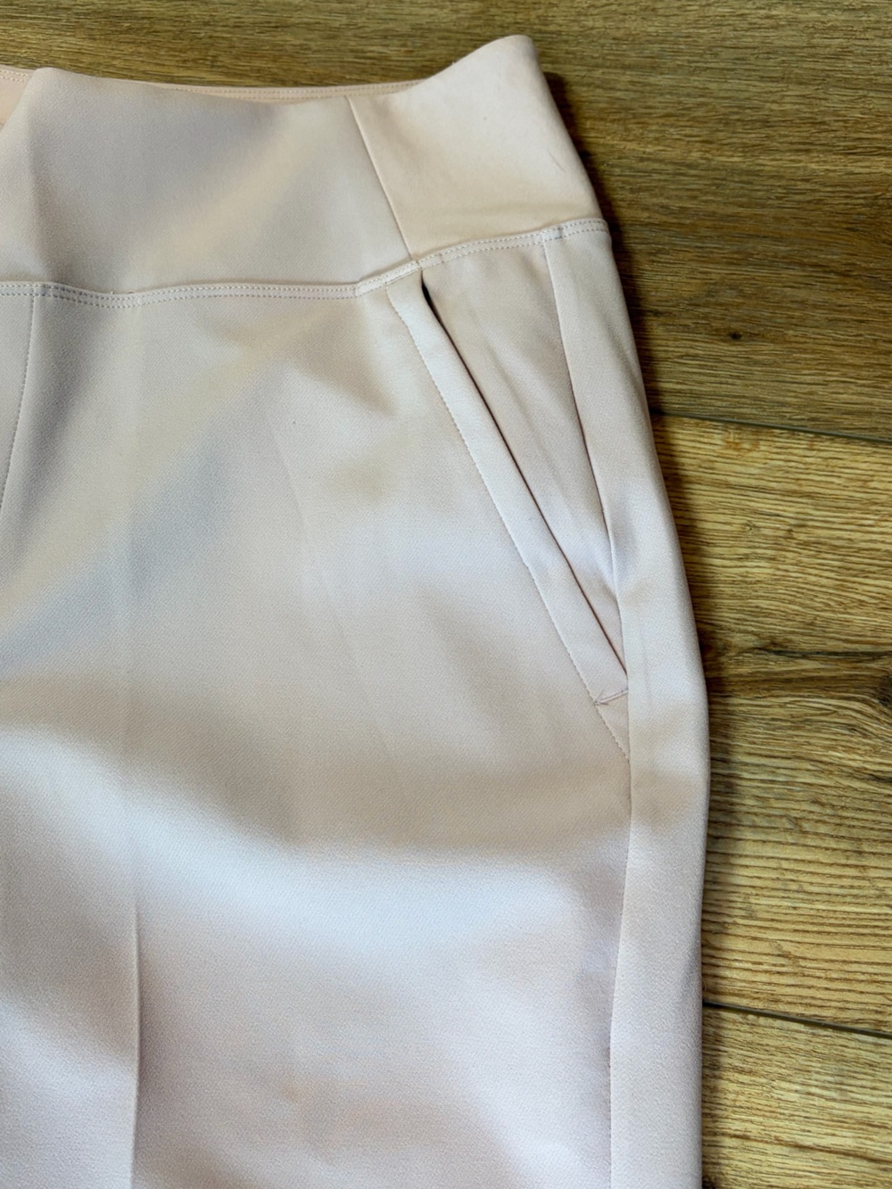 Athleta Endless High Rise structured athletic athleisure Balletcore blush Pants - Picture 8 of 12